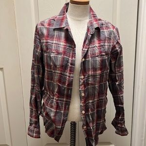 United by Blue plaid button down